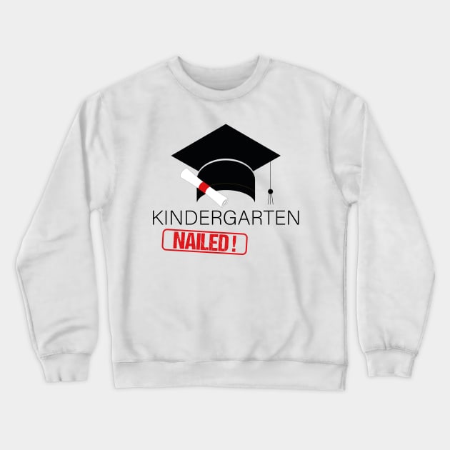 kindergarten Nailed Crewneck Sweatshirt by artdise